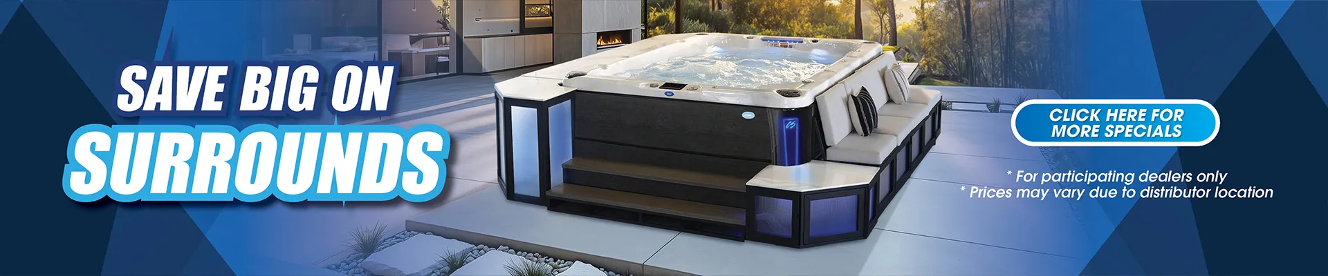 Calspas hot tub being used in a family setting - Colorado Springs