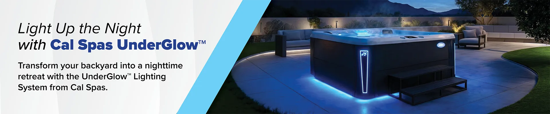 Calspas hot tub being used in a family setting - Colorado Springs