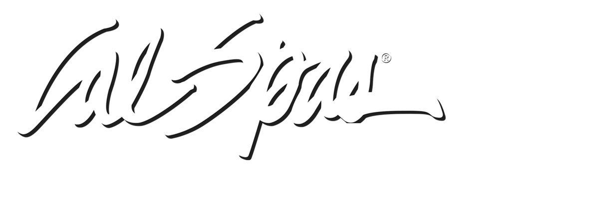 Calspas White logo Colorado Springs